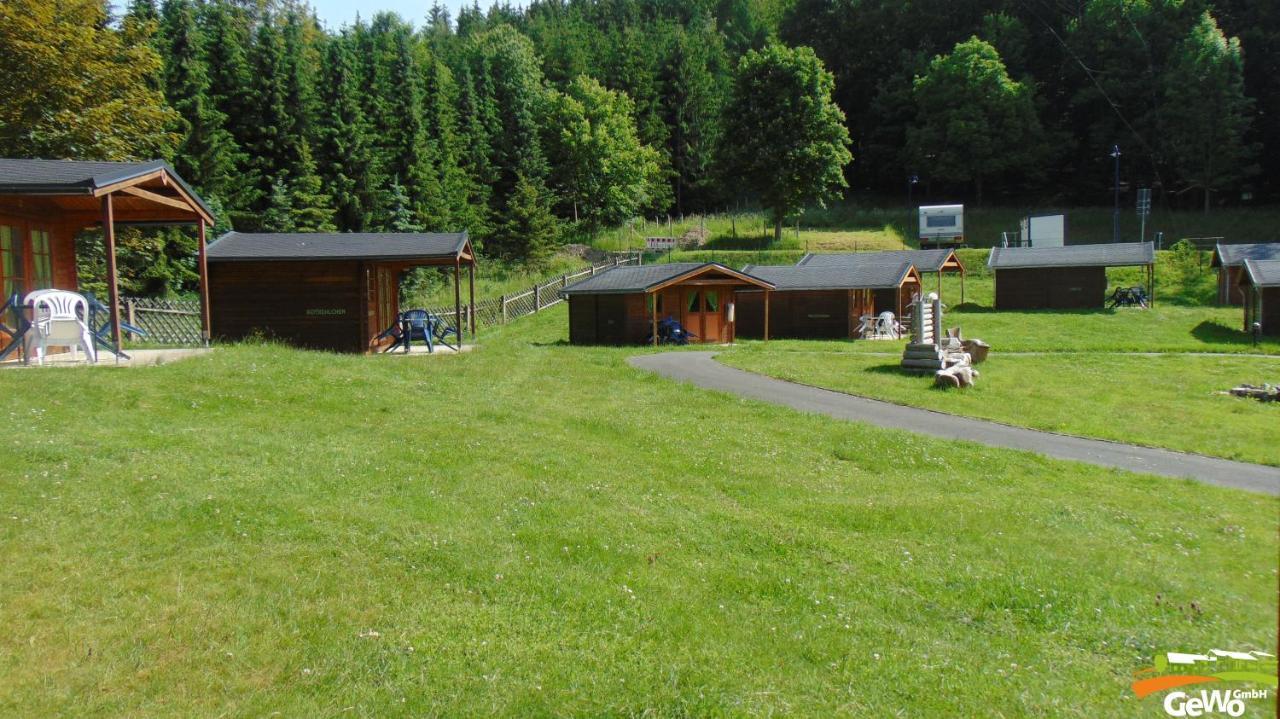 ホテル Blockhuette Am Kegelsberg ゲレナウ エクステリア 写真