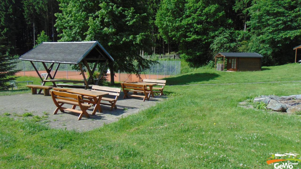 ホテル Blockhuette Am Kegelsberg ゲレナウ エクステリア 写真